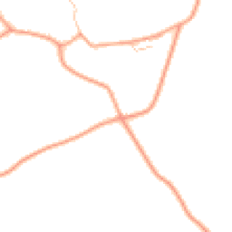 Daytime road noise heatmap for SY4 2LA