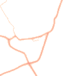 Daytime road noise heatmap for SY4 2LQ