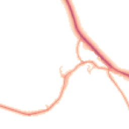 Daytime road noise heatmap for SY4 3AU