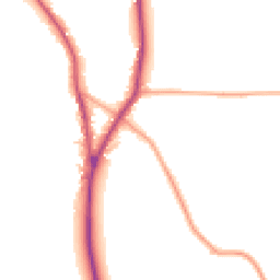 Daytime road noise heatmap for SY4 3DN