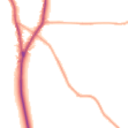 Daytime road noise heatmap for SY4 3DW