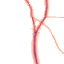 Daytime road noise heatmap for SY4 3HG