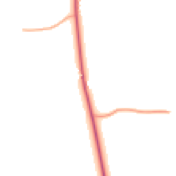 Daytime road noise heatmap for SY4 3HR