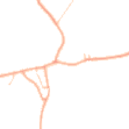 Daytime road noise heatmap for SY4 3JG