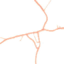 Daytime road noise heatmap for SY4 3JL