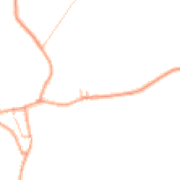 Daytime road noise heatmap for SY4 3JQ
