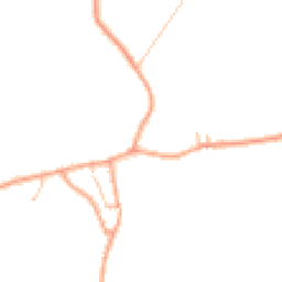 Daytime road noise heatmap for SY4 3JR