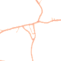 Daytime road noise heatmap for SY4 3JZ