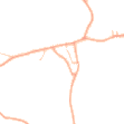 Daytime road noise heatmap for SY4 3LA