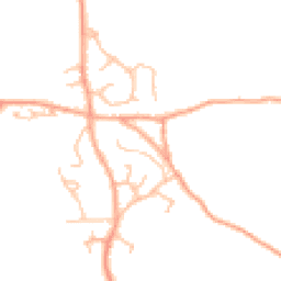 Daytime road noise heatmap for SY4 3LR