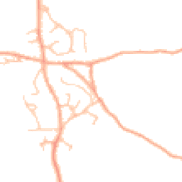 Daytime road noise heatmap for SY4 3LZ