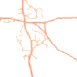 Daytime road noise heatmap for SY4 3NN