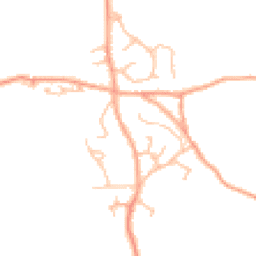 Daytime road noise heatmap for SY4 3NX