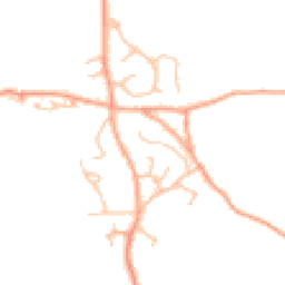 Daytime road noise heatmap for SY4 3NY
