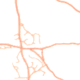 Daytime road noise heatmap for SY4 3PA
