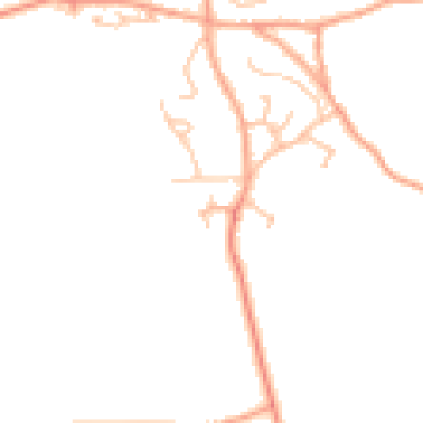Daytime road noise heatmap for SY4 3PB