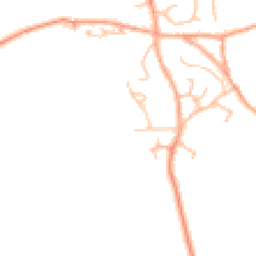 Daytime road noise heatmap for SY4 3PG