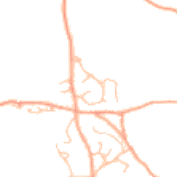Daytime road noise heatmap for SY4 3PT