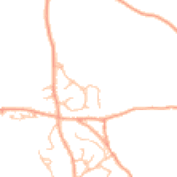 Daytime road noise heatmap for SY4 3PX