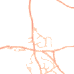 Daytime road noise heatmap for SY4 3PZ