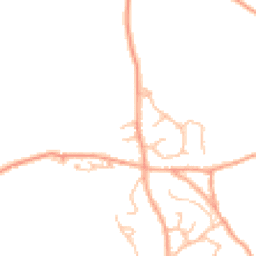 Daytime road noise heatmap for SY4 3QP