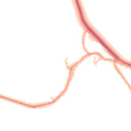 Daytime road noise heatmap for SY4 3RG