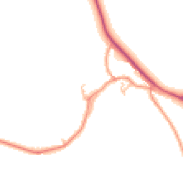 Daytime road noise heatmap for SY4 3RT