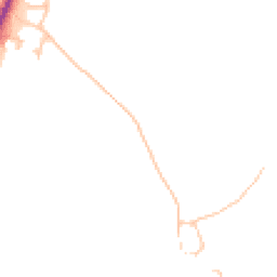 Daytime road noise heatmap for SY4 4BL