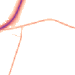 Daytime road noise heatmap for SY4 4BZ