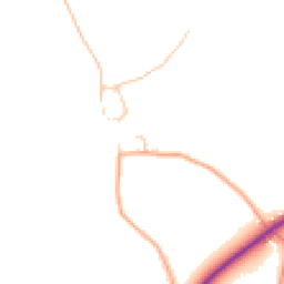 Daytime road noise heatmap for SY4 4DG