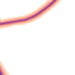 Daytime road noise heatmap for SY4 4EE