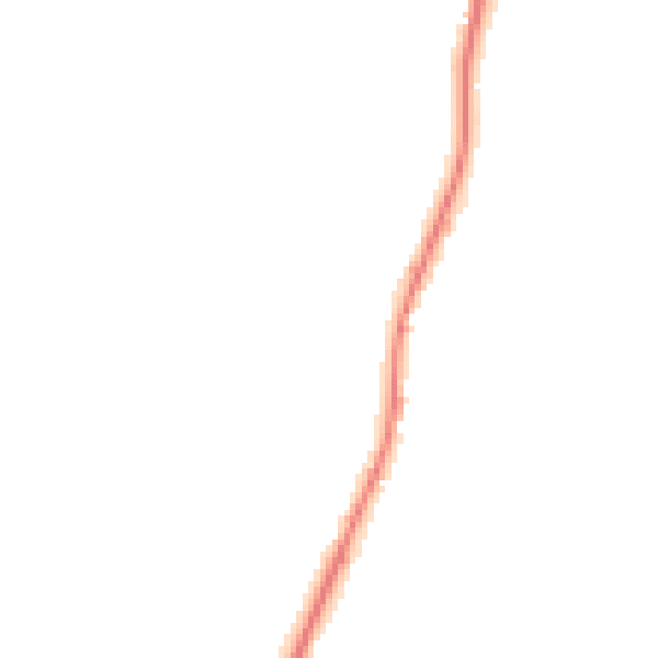 Night-time road noise heatmap for SY4 4EG