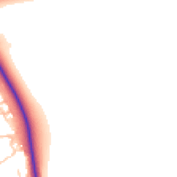 Daytime road noise heatmap for SY4 4FA