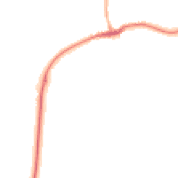 Night-time road noise heatmap for SY4 4FB