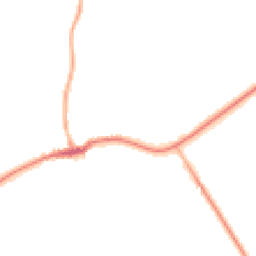 Night-time road noise heatmap for SY4 4LA