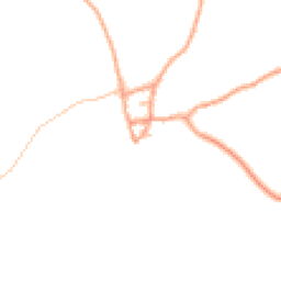 Daytime road noise heatmap for SY4 4LL