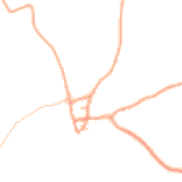 Daytime road noise heatmap for SY4 4LP