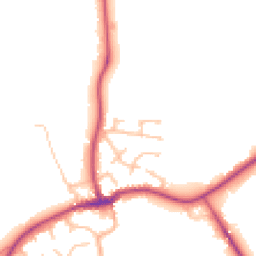 Daytime road noise heatmap for SY4 4PQ