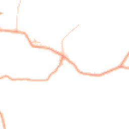 Daytime road noise heatmap for SY4 4QJ