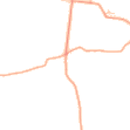 Daytime road noise heatmap for SY4 4QQ