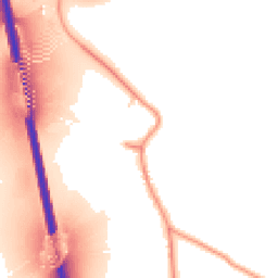 Daytime road noise heatmap for SY4 4SH
