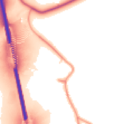 Daytime road noise heatmap for SY4 4TR