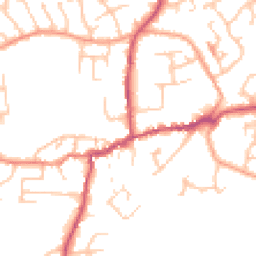 Daytime road noise heatmap for SY4 5AB