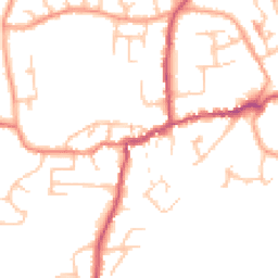 Daytime road noise heatmap for SY4 5DG