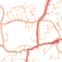 Daytime road noise heatmap for SY4 5DQ