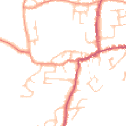 Daytime road noise heatmap for SY4 5DR