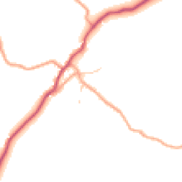 Daytime road noise heatmap for SY4 5GF