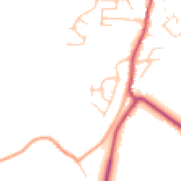 Daytime road noise heatmap for SY4 5HQ