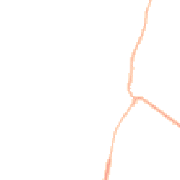 Night-time road noise heatmap for SY4 5HQ