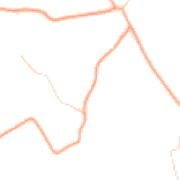 Daytime road noise heatmap for SY4 5JN